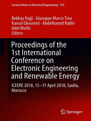 cover image of Proceedings of the 1st International Conference on Electronic Engineering and Renewable Energy